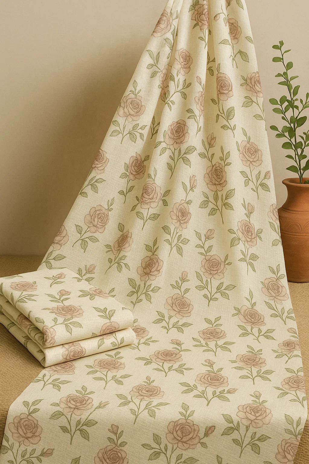 Soft Print Dress Material