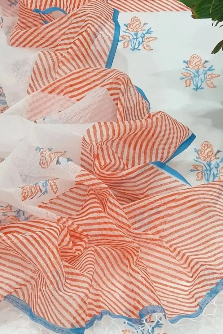 Lehriya Print Dress Material